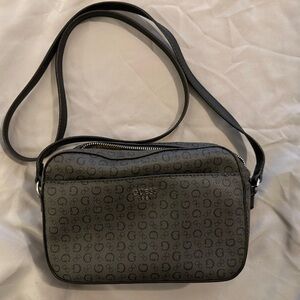 Guess charcoal cross body bag